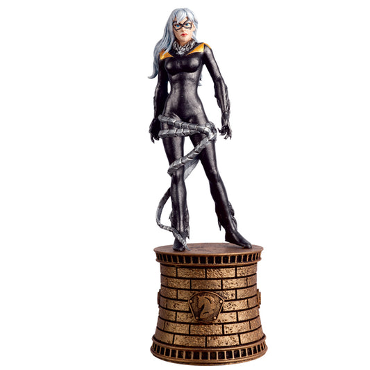 Marvel Chess Collection - 12.5cm Black Cat Black Knight 86