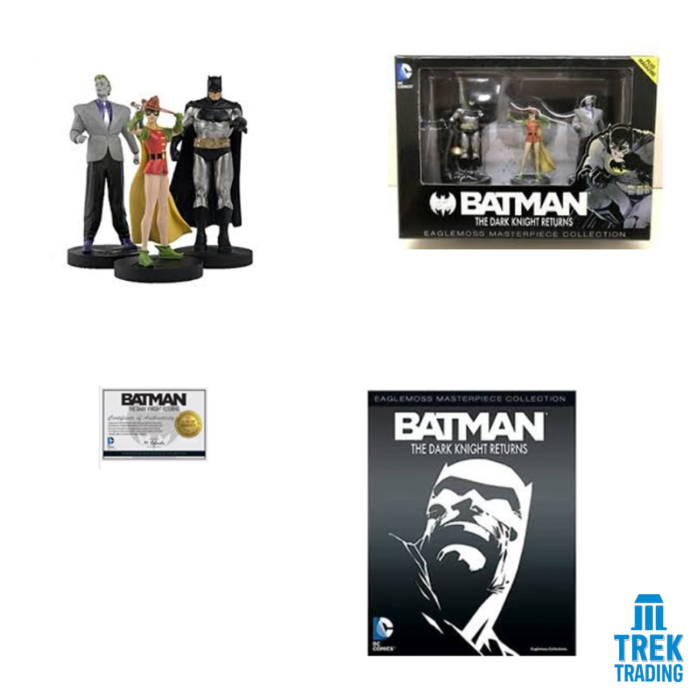 DC Comics Batman The Dark Knight Returns 3-Figure Set with Magazine