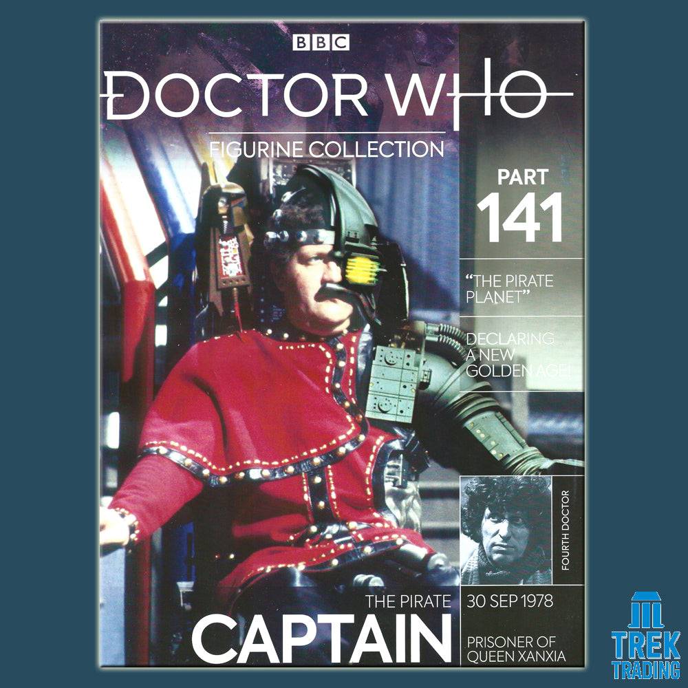 Doctor Who Figurine Collection - The Pirate Captain - Part 141 with Magazine