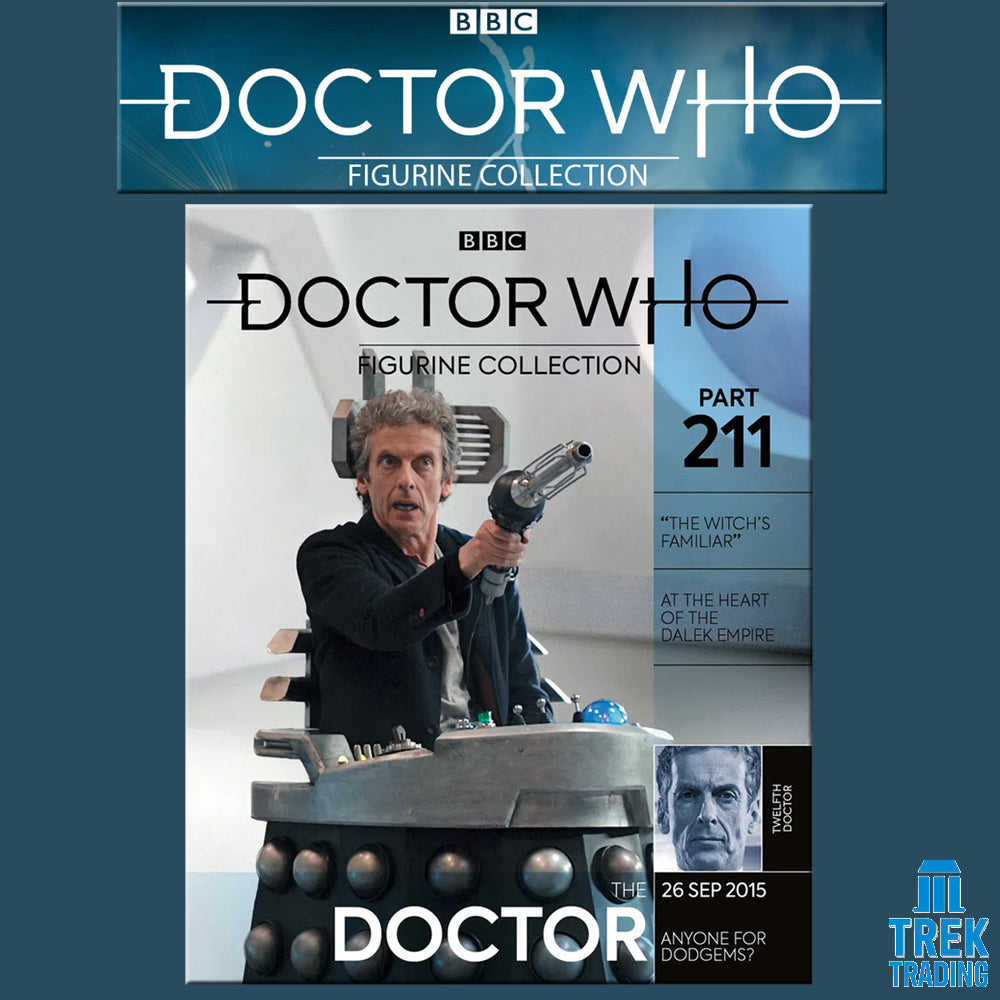 Doctor Who Figurine Collection - 12th Doctor in Davros' Chair - Issue 211 with Magazine