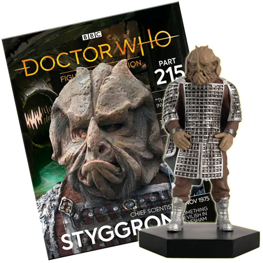 Doctor Who Figurine Collection - Styggron - Issue 215 with Magazine