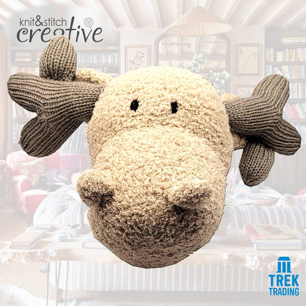 Knit & Stitch Creative - UP004 Moose Head Wall Decoration