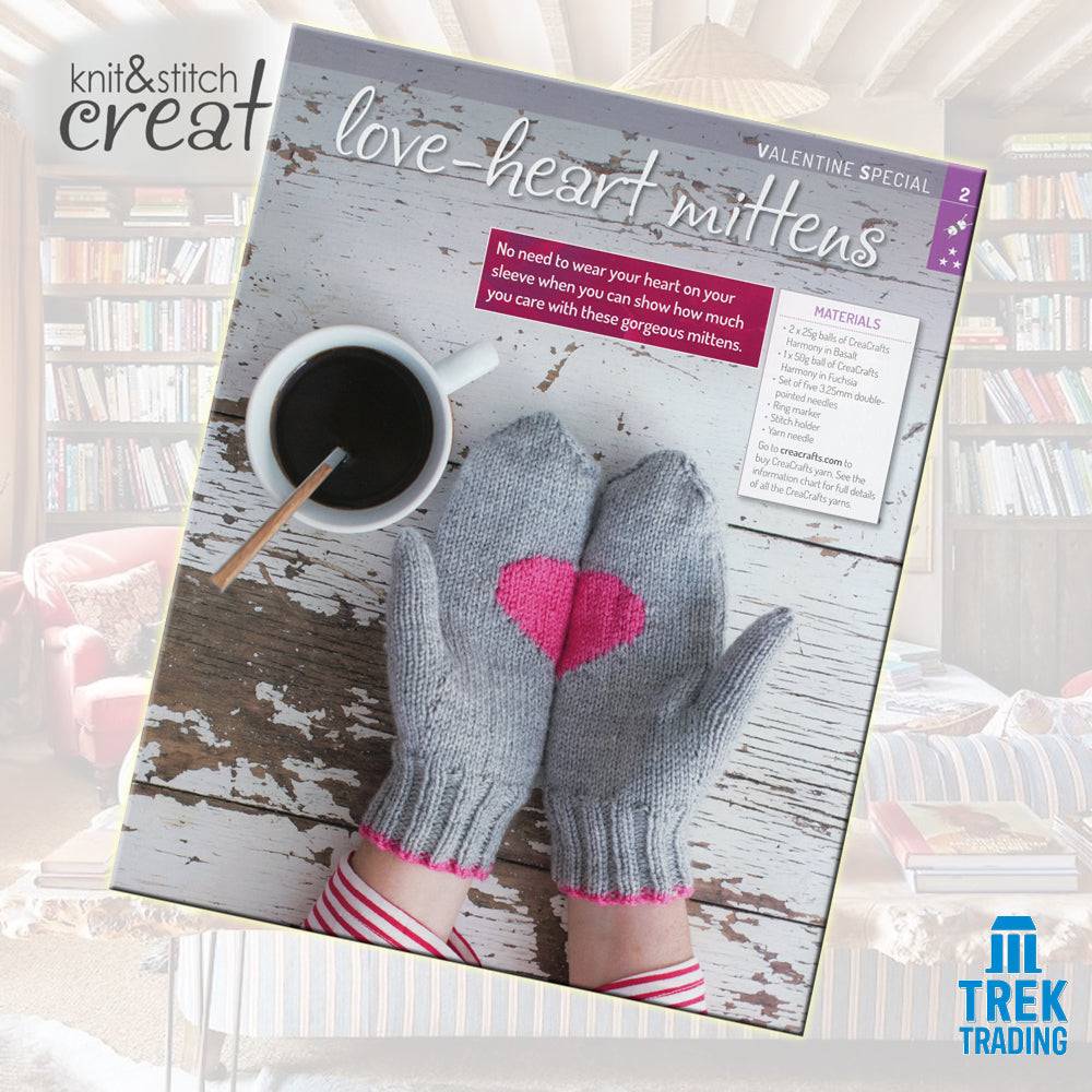 Knit & Stitch Creative - SP007 Valentine Special Cushion with Love Note Pocket