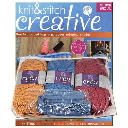 Knit & Stitch Creative - SP010 Autumn Special Two Zipped Bags