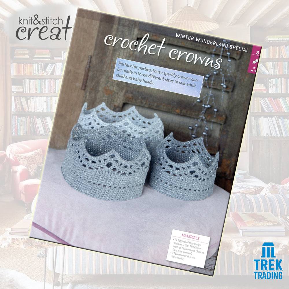 Knit & Stitch Creative - SP012 Winter Wonderland Special 2 Lacy Capelet