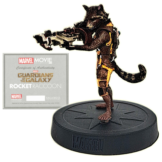 Marvel Movie Collection Figurines - 8cm Rocket Raccoon Guardians of the Galaxy Bonus Edition 1