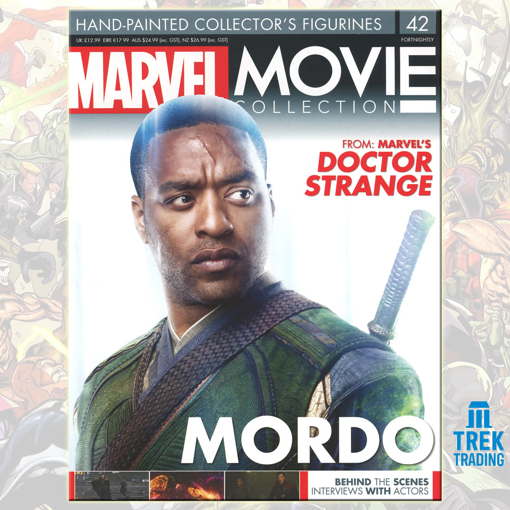 Marvel Movie Collection Figurines - 12cm Mordo 42 with Magazine