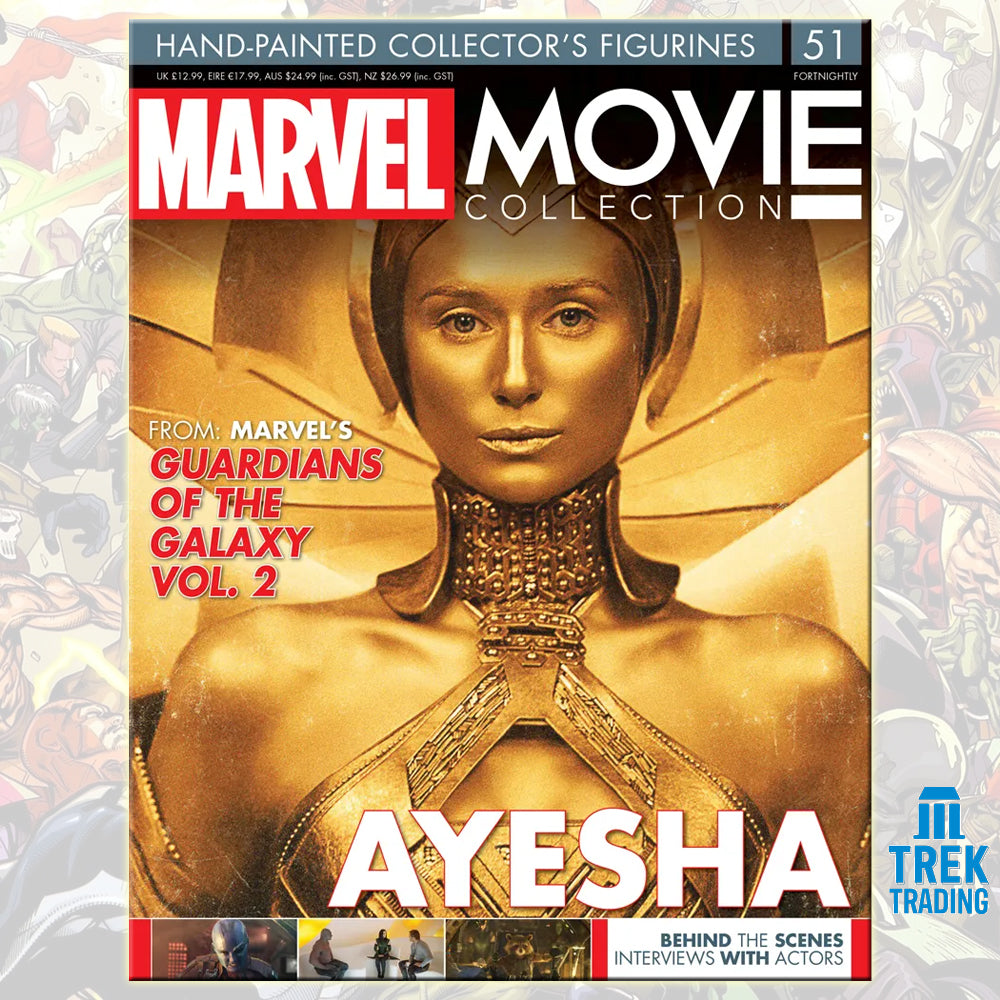 Marvel Movie Collection Figurines - Ayesha 51 with Magazine