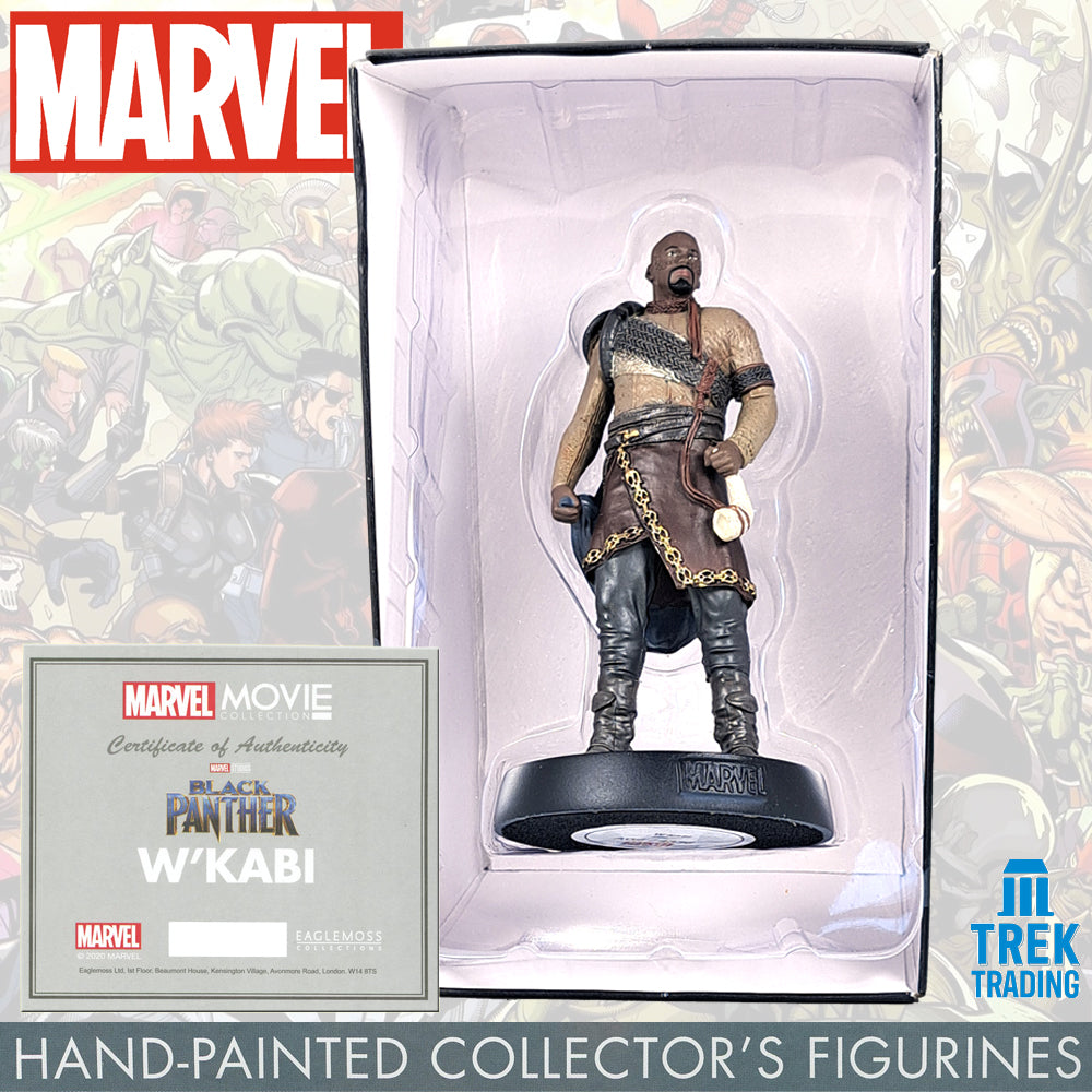 Marvel Movie Collection Figurines - 12cm W'Kabi 110 with Magazine