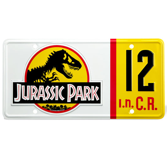 Jurassic Park - Dennis Nedry's Licence Plate