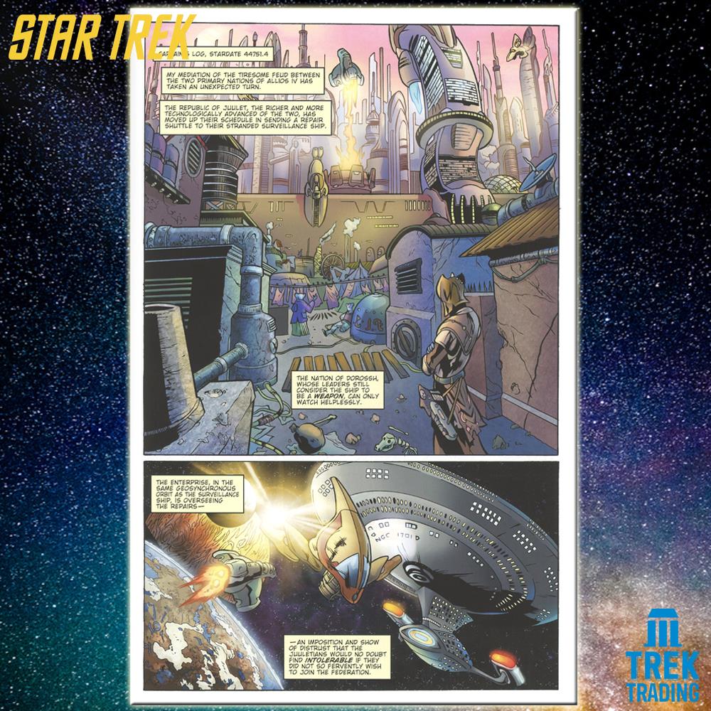 Star Trek Graphic Novel Collection - TNG: Ghosts Volume 16