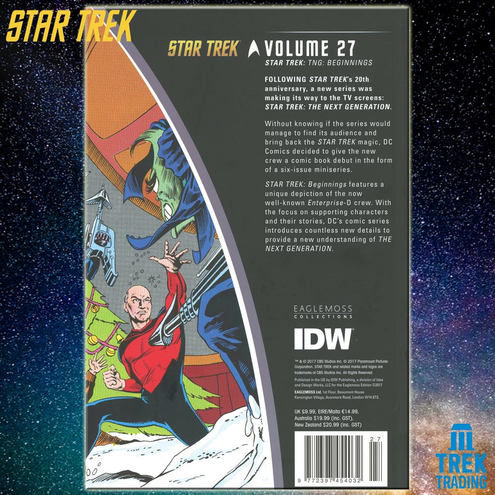 Star Trek Graphic Novel Collection - TNG: Beginnings Volume 27