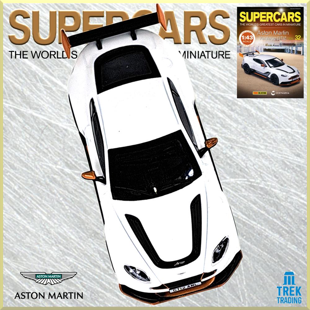 Supercars Collection 32 - Aston Martin Vantage GT12 2015 with Magazine