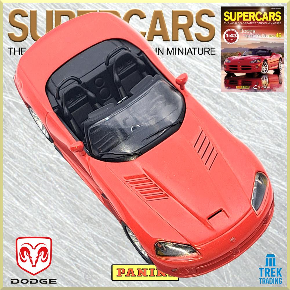 Supercars Collection 46 - Dodge Viper SRT-10 2003 with Magazine