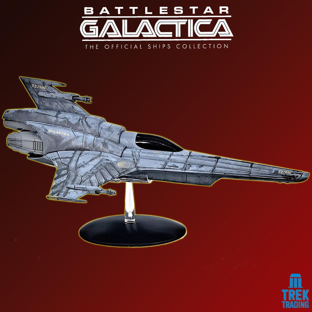 Battlestar Galactica Official Ships Collection - 18cm 2276NC Viper Mark VII Fighter Issue 6 with Magazine