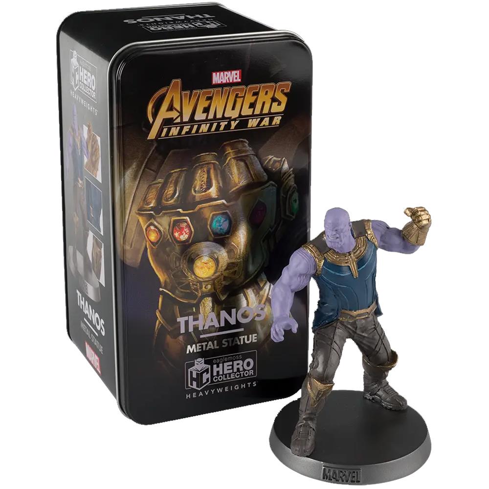 Marvel Avengers Infinity War Heavyweights Collection - 14cm Thanos Metal Statue