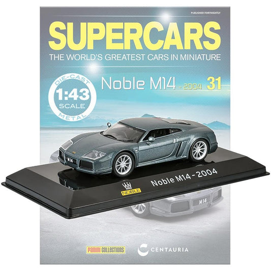 Supercars Collection 31 - Noble M14 2004 with Magazine