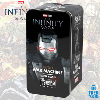 Marvel The Infinity Saga Heavyweights Collection - 12cm Iron Man 2 War Machine Metal Statue