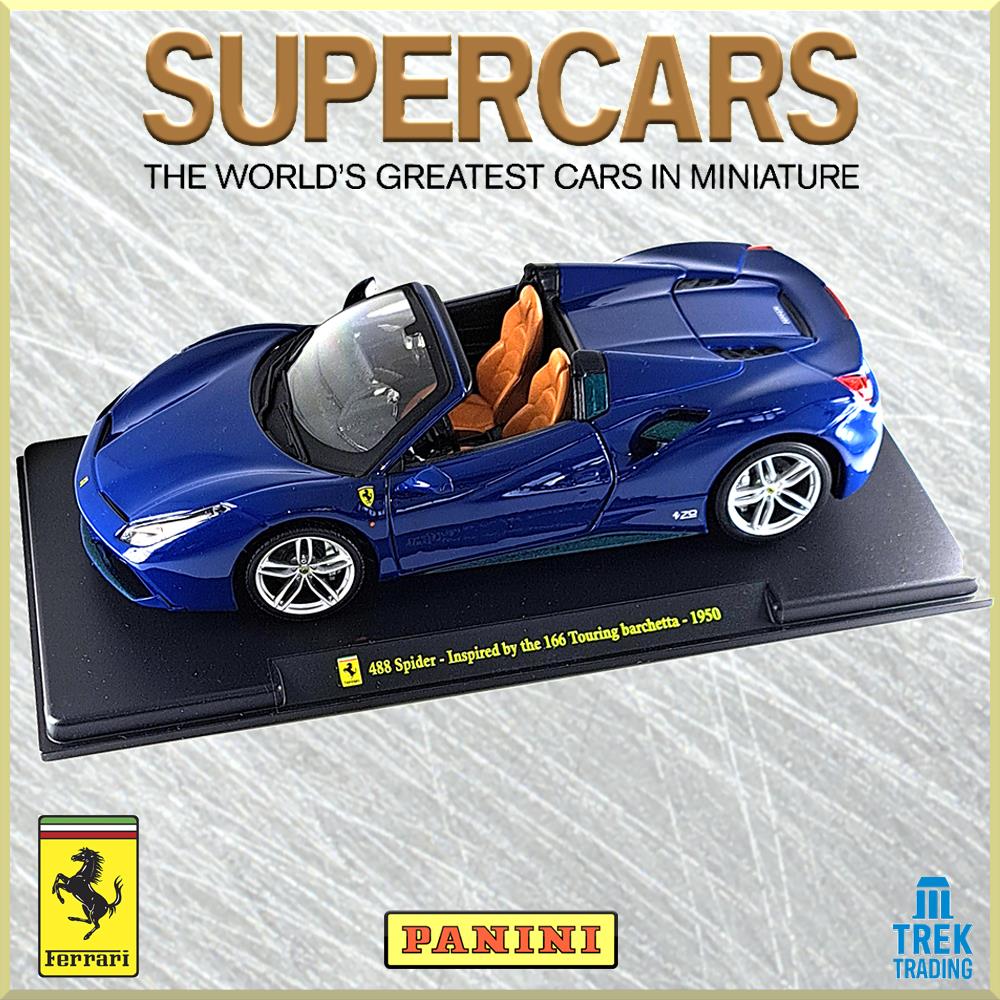 Supercars Collection Bundle - Supercars Book, 1:24 Ferrari 444 Spider & F12 Berlinetta