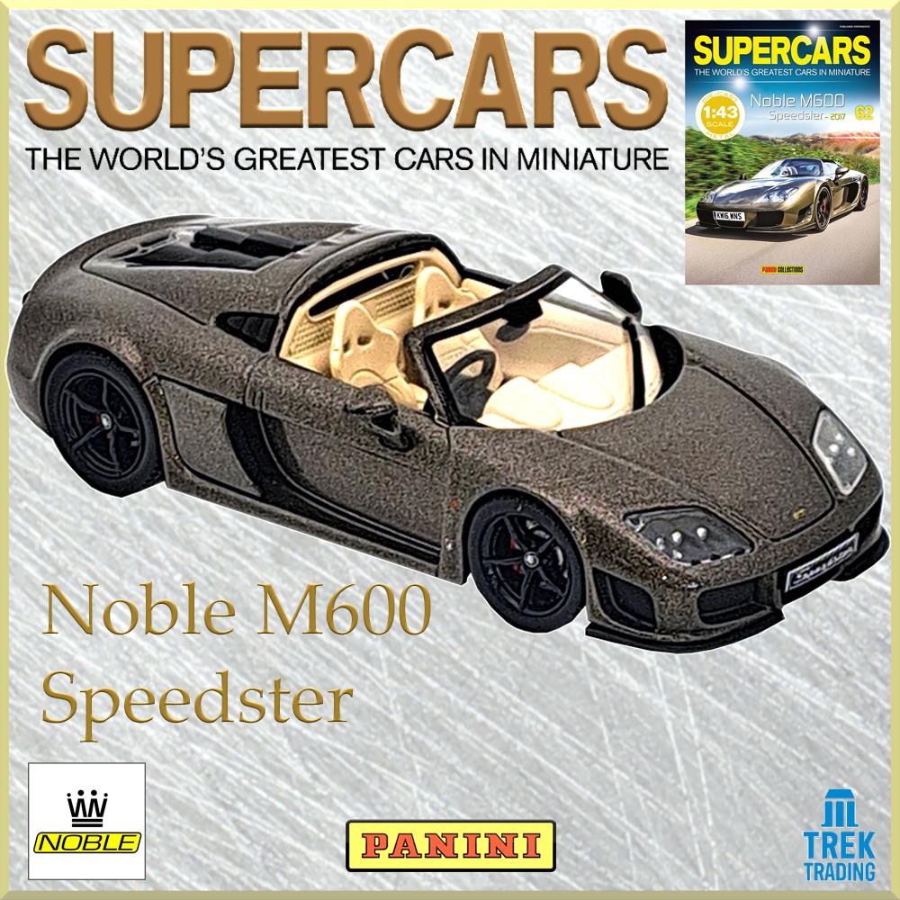 Supercars Collection 62 - Noble M600 Speedster 2017 with Magazine