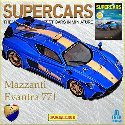 Supercars Collection 70 - Mazzanti Evantra 771 2016 with Magazine