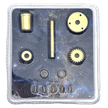 Build A Model Earth Moon and Sun Orbiter Tellurion Parts - Set 90 - Drive Shaft, 20 Tooth Gear and Spindle Set