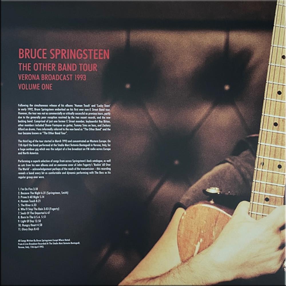 Bruce Springsteen Vinyl - The Other Band Tour Vol 1 Verona 1993 Double Album