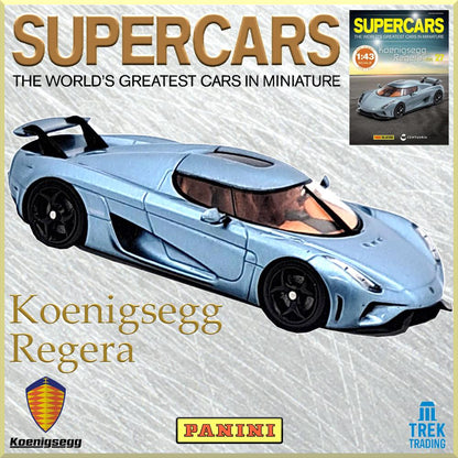 Supercars Collection 27 - Koenigsegg Regera 2016 with Magazine