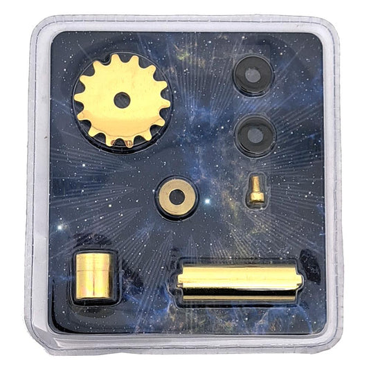 Build A Model Earth Moon and Sun Orbiter Tellurion Parts - Set 56 - Space Tube and 14 Tooth Sprocket Set