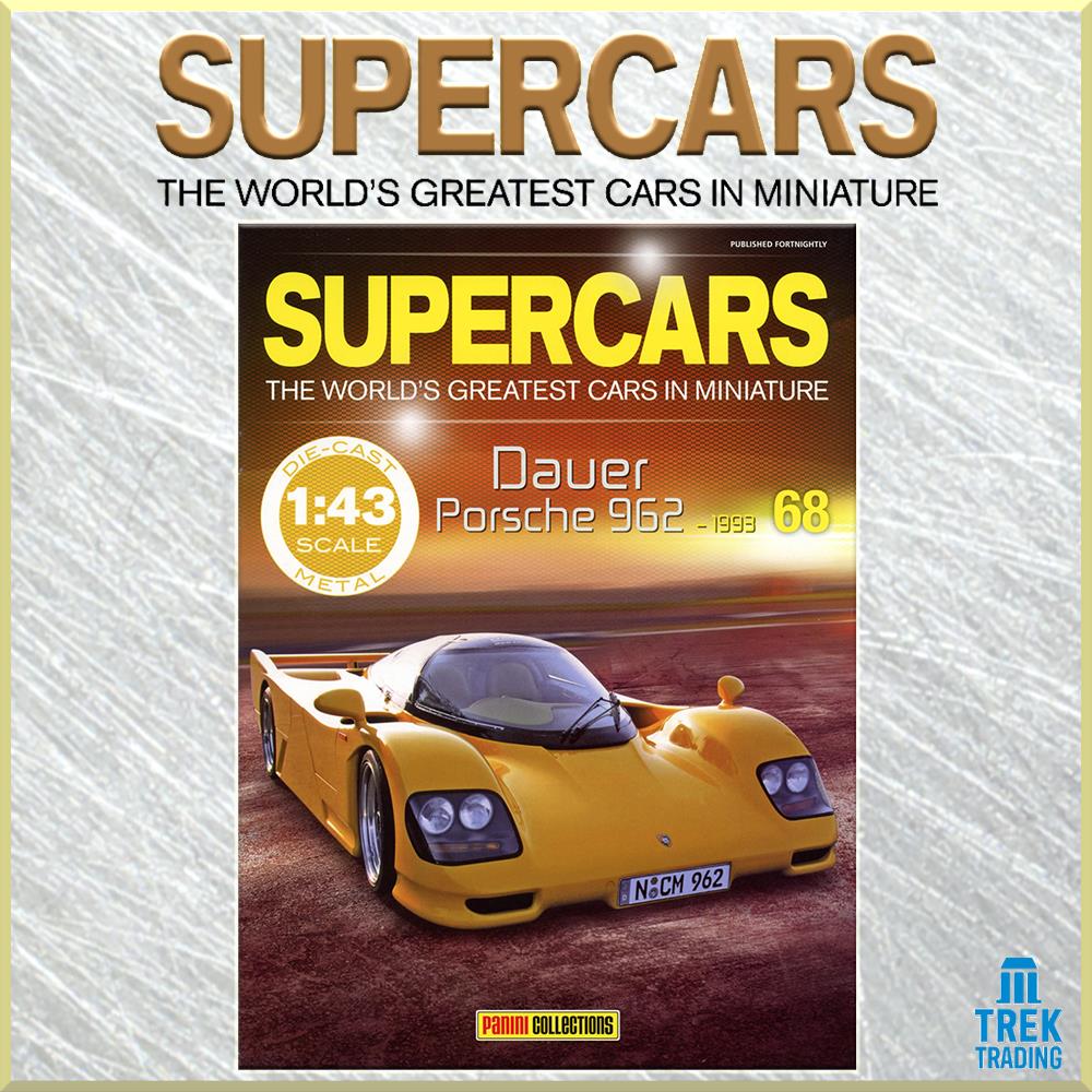 Supercars Collection 68 - Dauer Porsche 962 1993 with Magazine