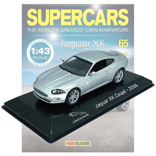 Supercars Collection 65 - Jaguar XK Coupé 2006 with Magazine
