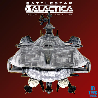 Battlestar Galactica Official Ships Collection - 28cm Blood and Chrome Osiris Battleship Issue 22 with Magazine