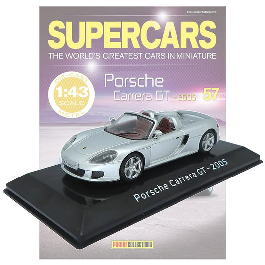 Supercars Collection 57 - Porsche Carrera GT 2005 with Magazine