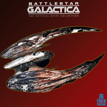 Battlestar Galactica Official Ships Collection - 27cm Scar Raider Issue 16 with Magazine