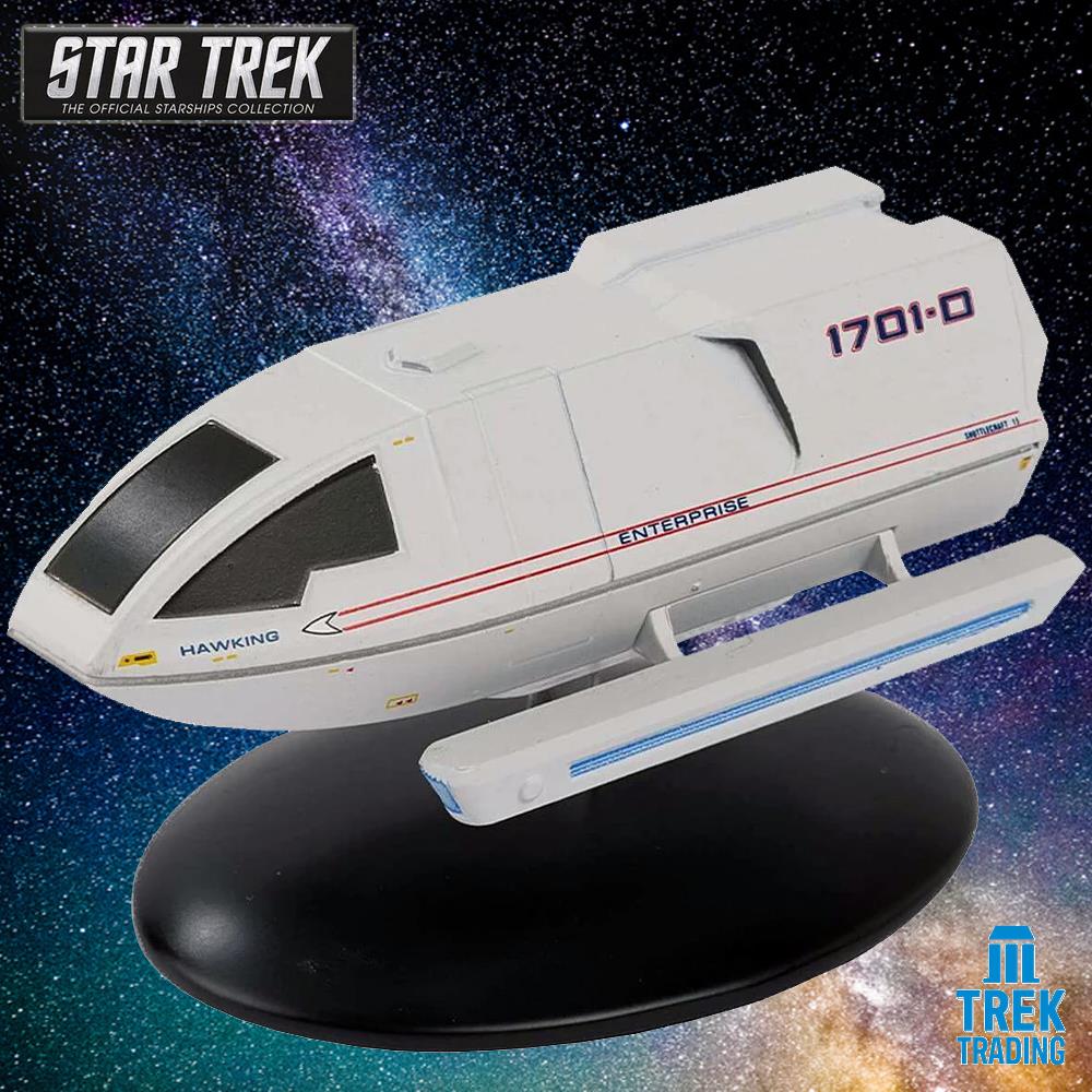 Star Trek: The Next Generation - USS Enterprise NCC-1701-D Shuttles Set 2 Hawking & Calypso