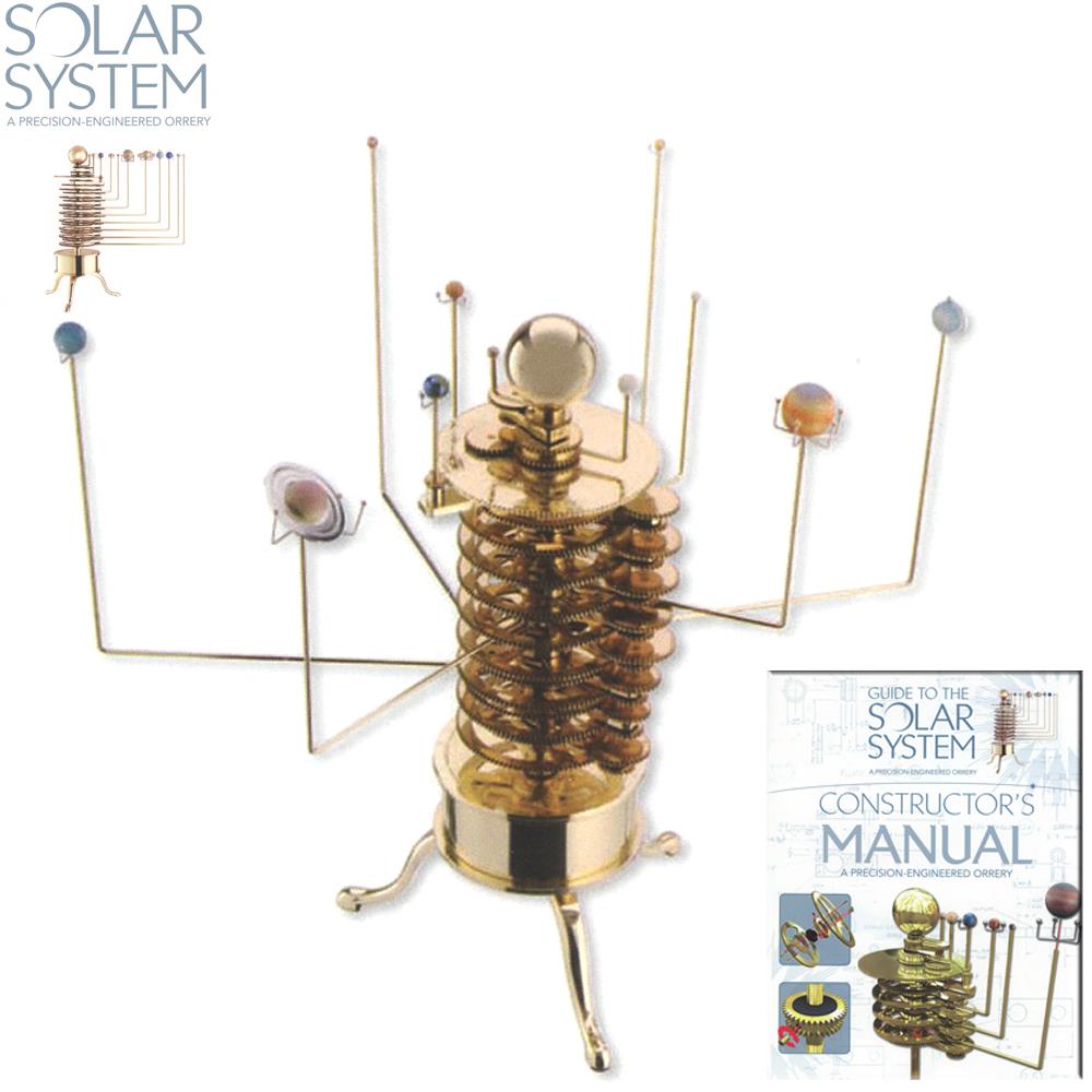 Solar System Orrery Spare Parts - Constructor's Manual