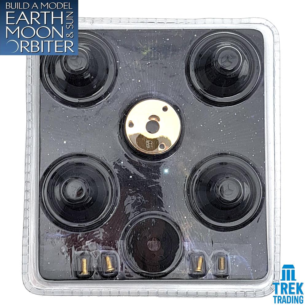 Build A Model Earth Moon and Sun Orbiter Tellurion Parts - Set 58 - Feet and Screws