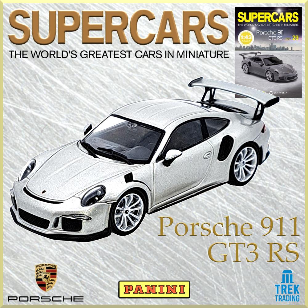 Supercars Collection 29 - Porsche 911 GT3 RS 2017 with Magazine