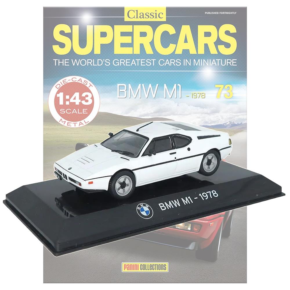 Supercars Collection 73 - BMW M1 1978 with Magazine