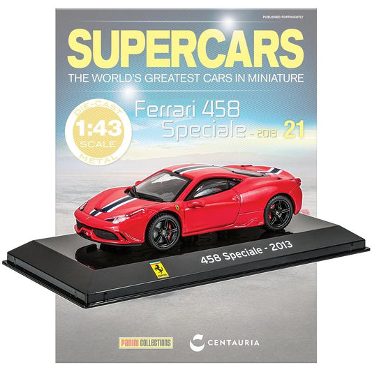 Supercars Collection 21 - Ferrari 458 Speciale 2013 with Magazine