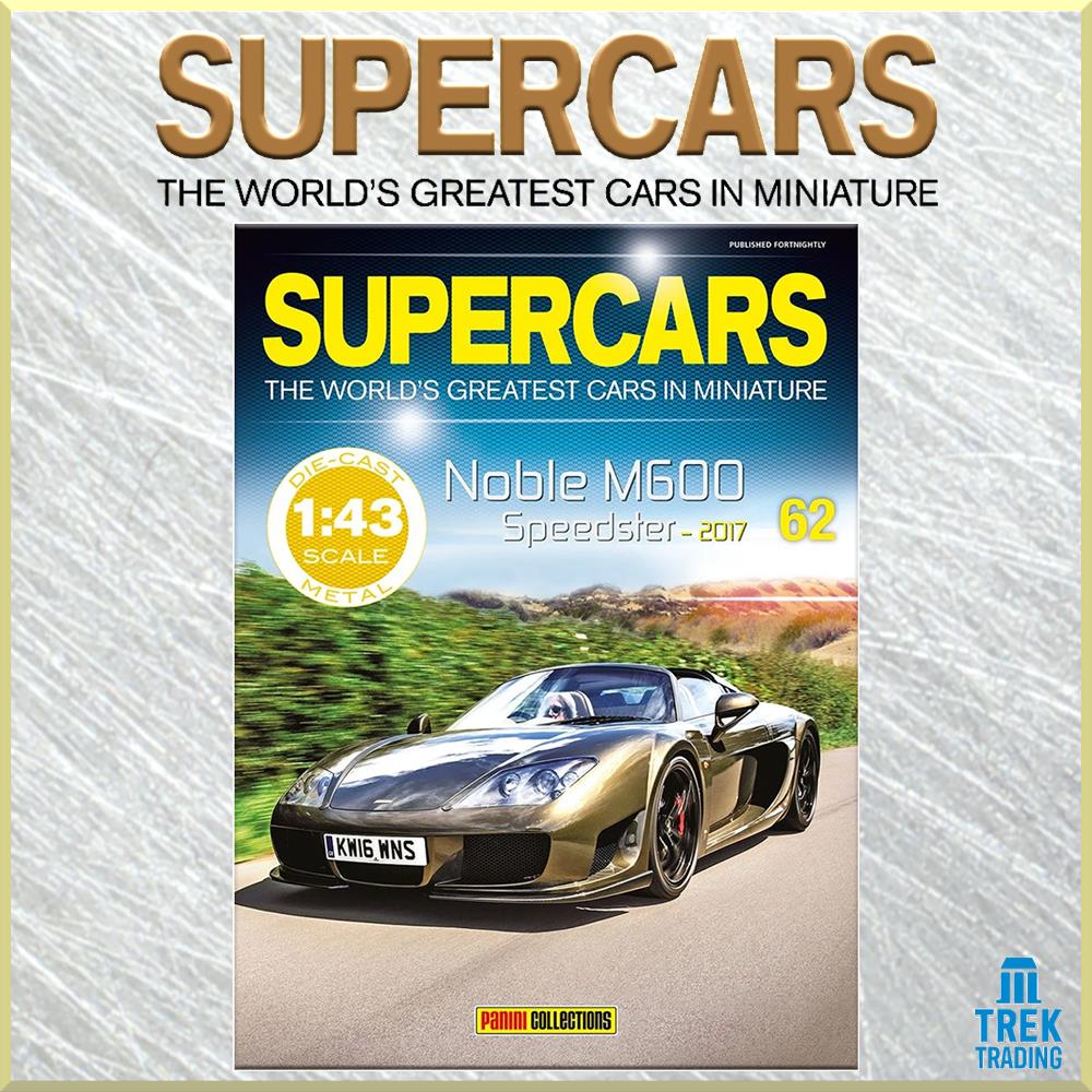 Supercars Collection 62 - Noble M600 Speedster 2017 with Magazine