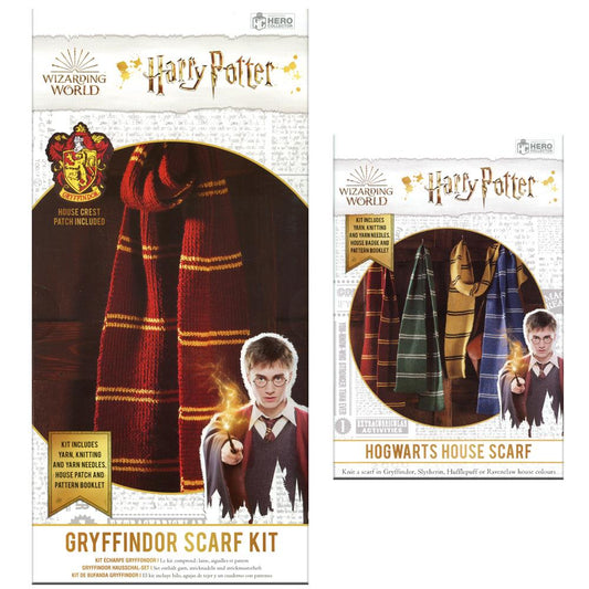 Harry Potter Wizarding World Collection - Gryffindor Scarf Knit kit