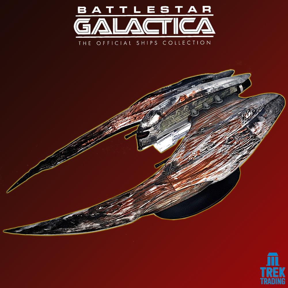 Battlestar Galactica Official Ships Collection - 27cm Scar Raider Issue 16 with Magazine