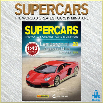 Supercars Collection 28 - Lamborghini Aventador Miura Homage 2016 with Magazine