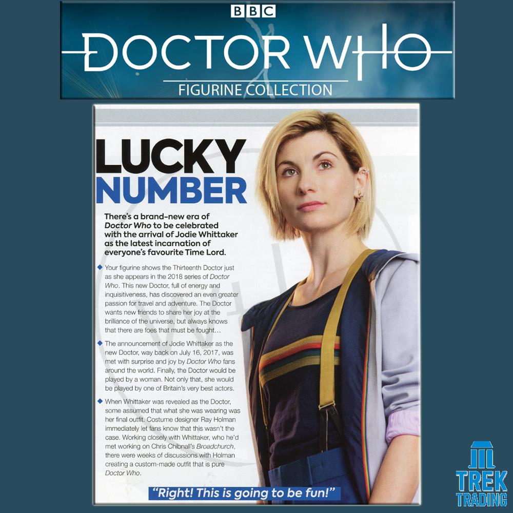 Doctor Who Figurine Collection - 13th Doctor - Part 138 with Magazine