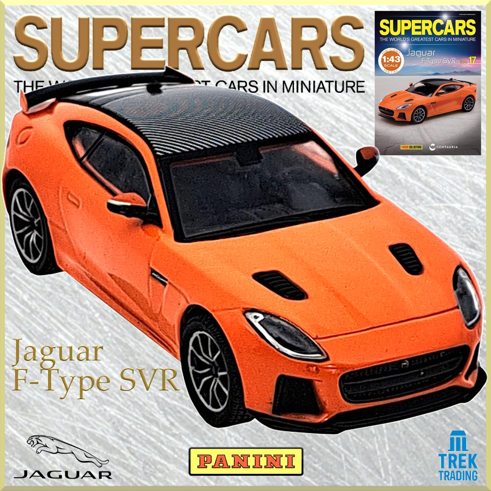 Supercars Collection 17 - Jaguar F Type SVR 2016 with Magazine