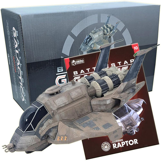 Battlestar Galactica Official Ships Collection - 22cm Modern Raptor with Magazine