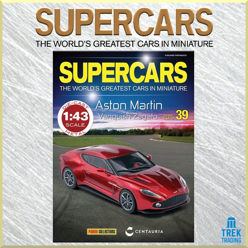 Supercars Collection 39 - Aston Martin V12 Vanquish Zagata 2016 with Magazine