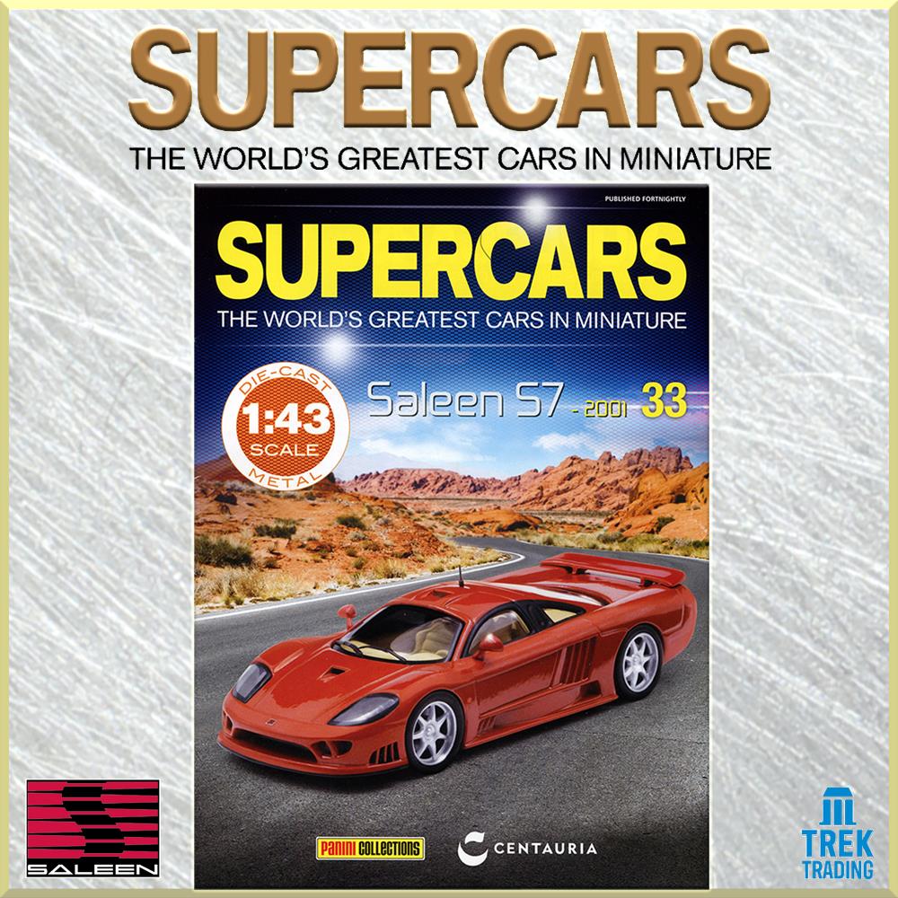 Supercars Collection 33 - Saleen S7R 2001 with Magazine