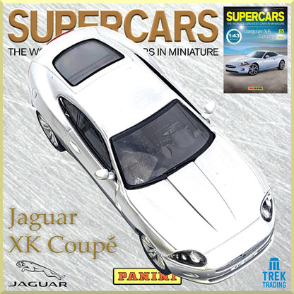 Supercars Collection 65 - Jaguar XK Coupé 2006 with Magazine